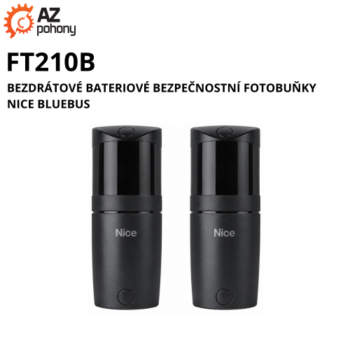 FT210B - bezdrátové bateriové bezpečnostní fotobuňky NICE BlueBus